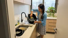 Airfryer sem cheiro de gordura: água quente e dois produtos baratos para limpar sem sofrimento