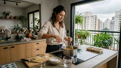 Sabão caseiro com vinagre e álcool: o detalhe nas medidas que muda o resultado (e o cuidado de segurança indispensável)