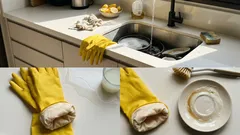 A razão pela qual usar luvas para lavar a louça pode fazer diferença — e como escolher o modelo certo